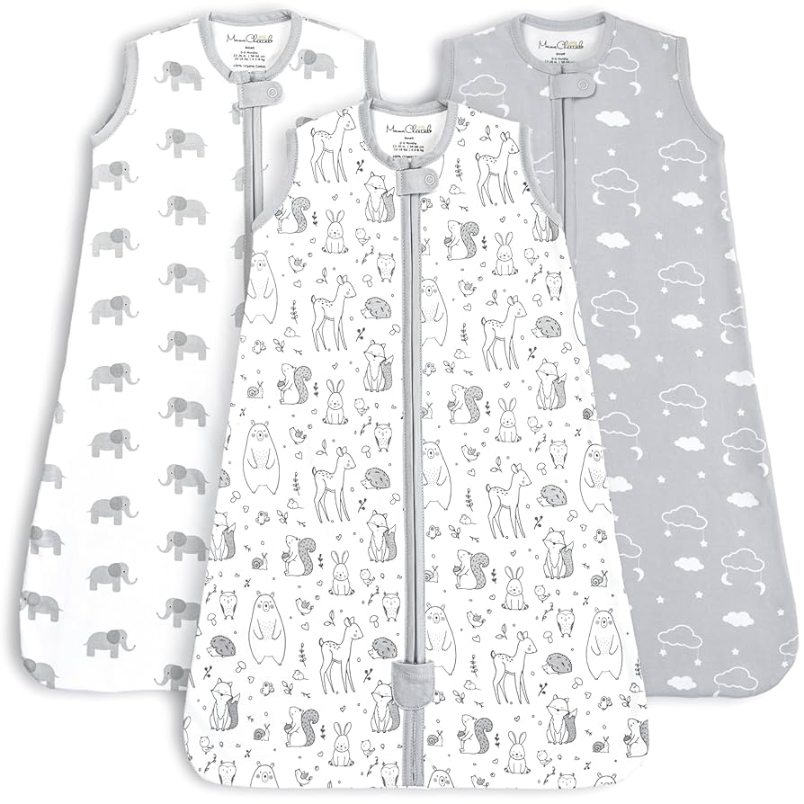 Amazon.com: Mama Cheetah Baby Sleep Sack 0.5 TOG, Organic